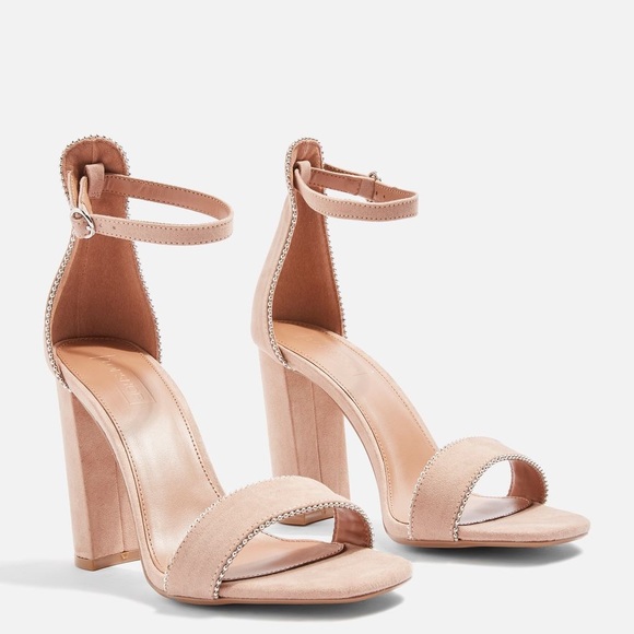 Topshop Shoes - Topshop Selma Nude Sandals